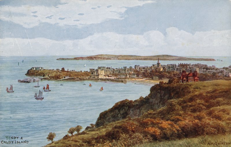 Tenby og Caldy Island av Alfred Robert Quinton