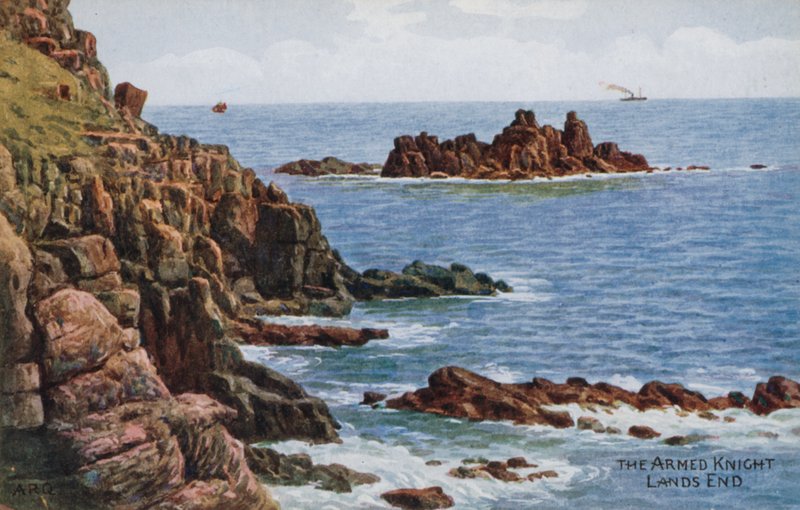 Den væpnede ridderen, Lands End av Alfred Robert Quinton