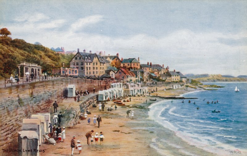 The Beach, Lyme Regis av Alfred Robert Quinton