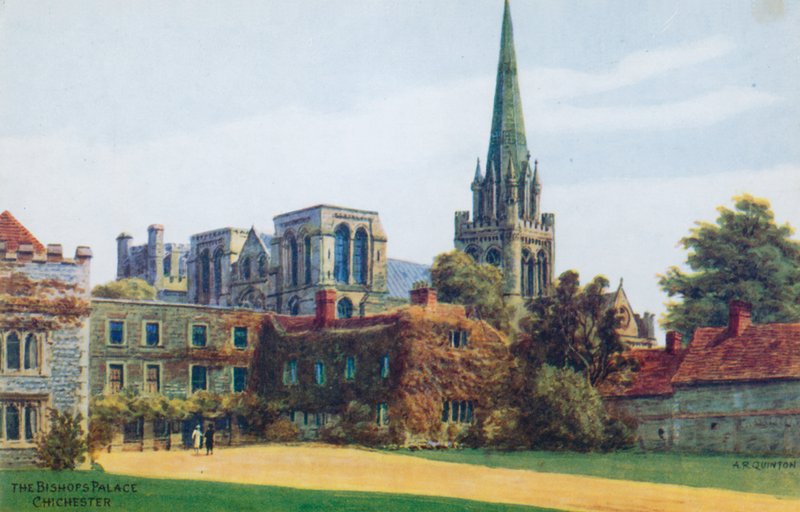 Bishops Palace, Chichester av Alfred Robert Quinton