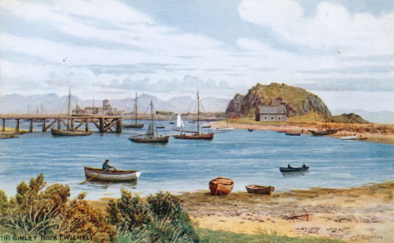 Gimlet Rock, Pwllheli av Alfred Robert Quinton
