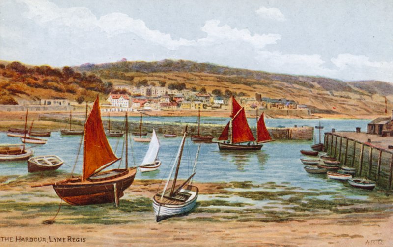Havnen, Lyme Regis av Alfred Robert Quinton