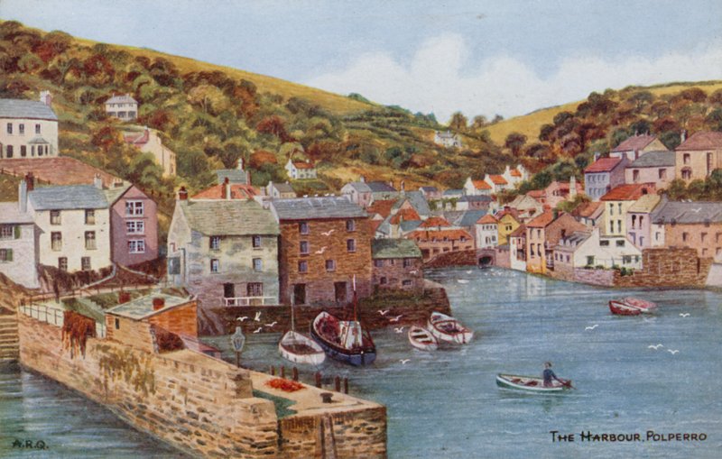 Havnen, Polperro av Alfred Robert Quinton