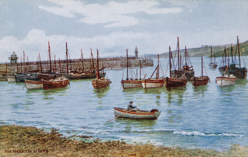 Havnen, St Ives av Alfred Robert Quinton