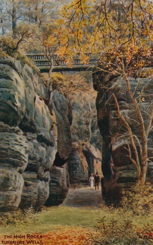 The High Rocks, Tunbridge Wells av Alfred Robert Quinton