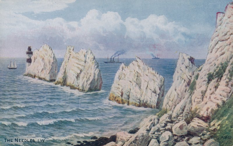 The Needles, Isle of Wight av Alfred Robert Quinton