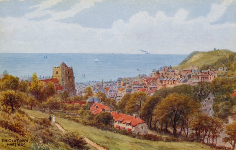 Gamlebyen, Hastings av Alfred Robert Quinton