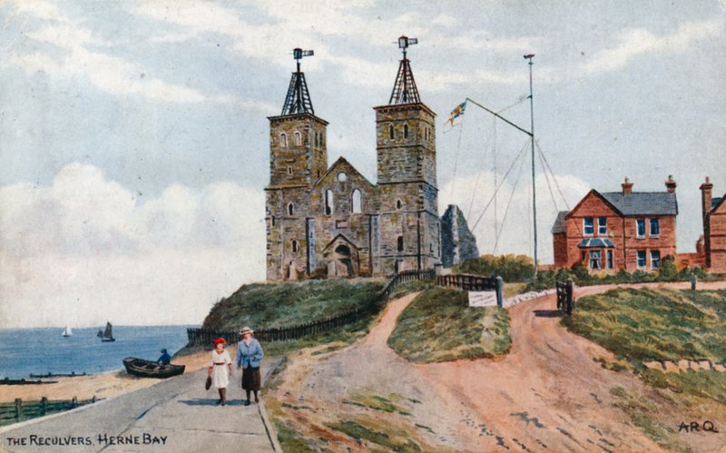 The Reculvers, Herne Bay av Alfred Robert Quinton