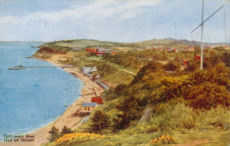 Totland Bay, Isle of Wight av Alfred Robert Quinton