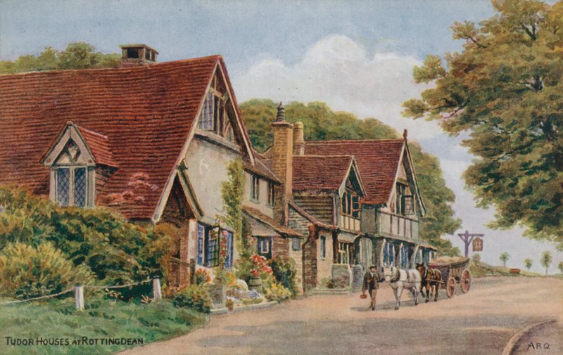 Tudorhus på Rottingdean av Alfred Robert Quinton