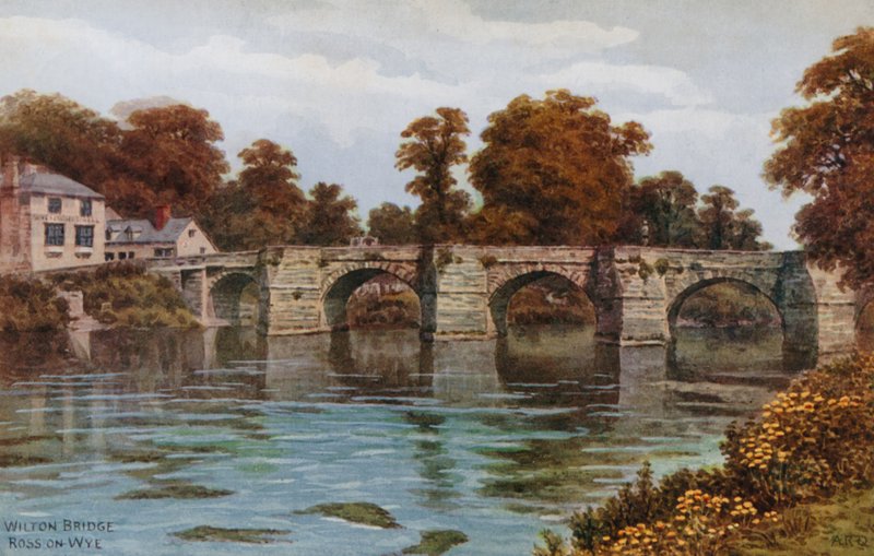 Wilton Bridge, Ross-on-Wye av Alfred Robert Quinton