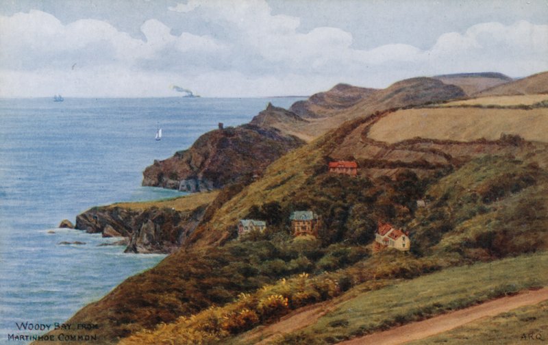 Woody Bay, fra Martinhoe Common av Alfred Robert Quinton