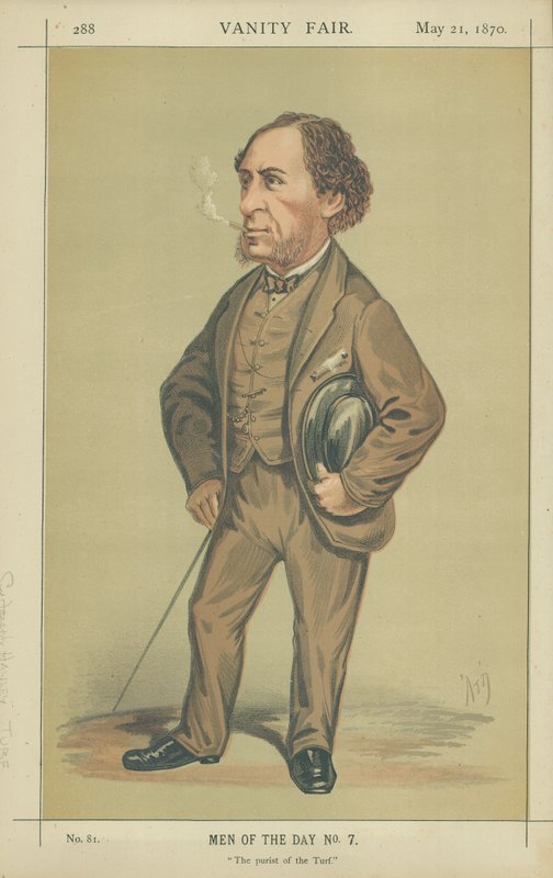 Sir Joseph Hawley (farge litho) av Alfred Thompson