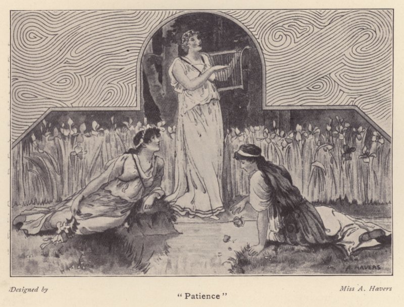 "Tålmodighet" (litho) av Alice Havers
