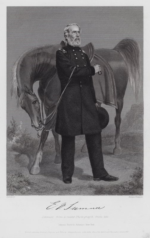 Edwin Vose Sumner (gravering) av Alonzo (after) Chappel
