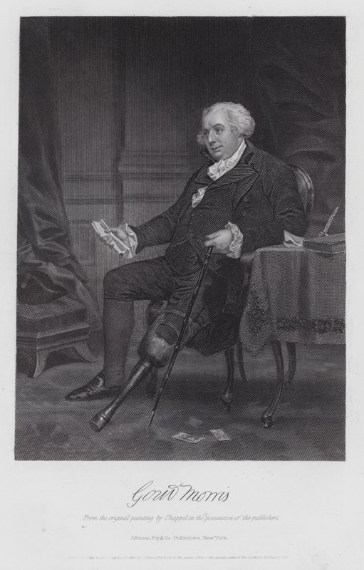 Gouverneur Morris (gravering) av Alonzo (after) Chappel