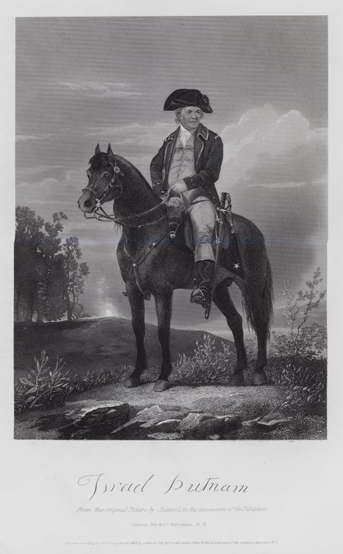 Israel Putnam (gravering) av Alonzo (after) Chappel