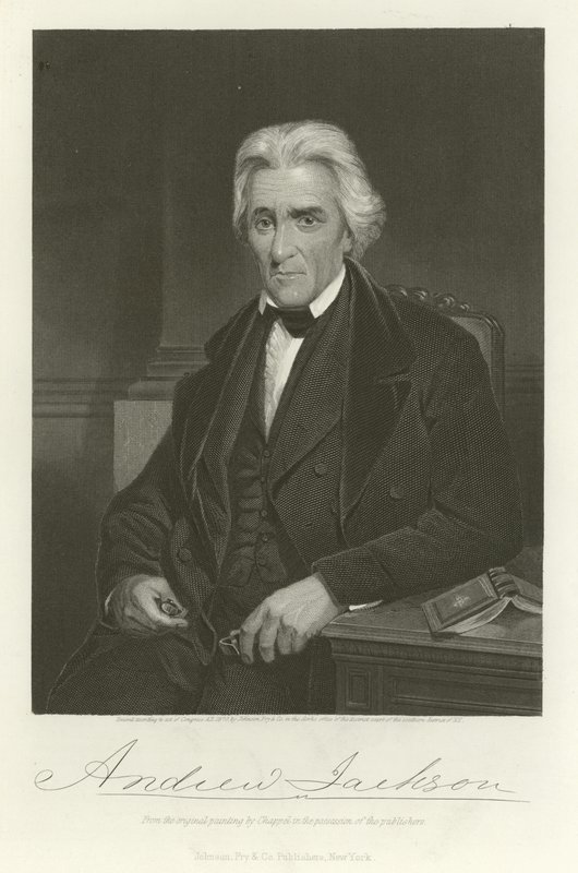 Andrew Jackson av Alonzo Chappel