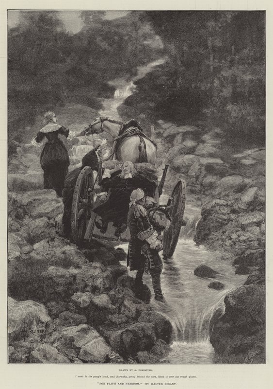 For Faith and Freedom, av Walter Besant av Amedee Forestier