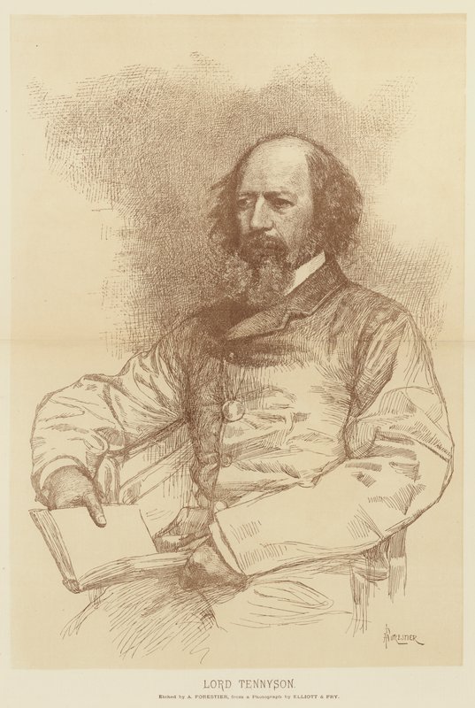Lord Tennyson av Amedee Forestier
