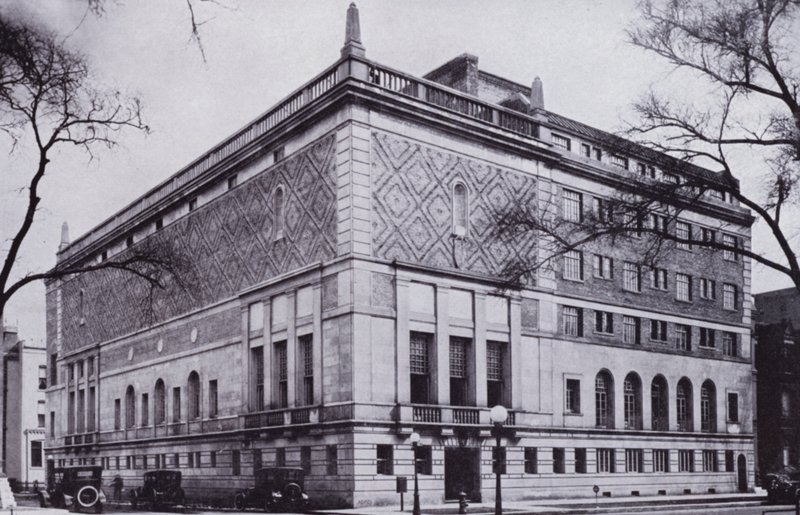 Chicago: The Racquet Club (s/hvitt bilde) av American Photographer (after)