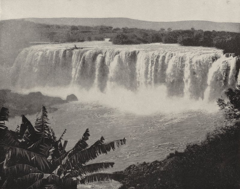Falls of Juanacatlan (s/h-bilde) av American Photographer (after)