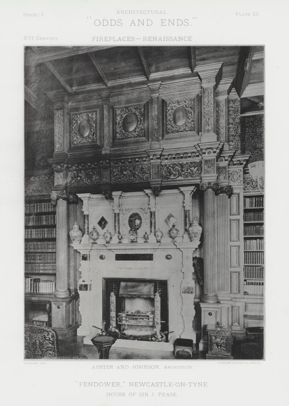 Peis: "Pendower," Newcastle-on-Tyne (s/hvitt-bilde) av American Photographer (after)