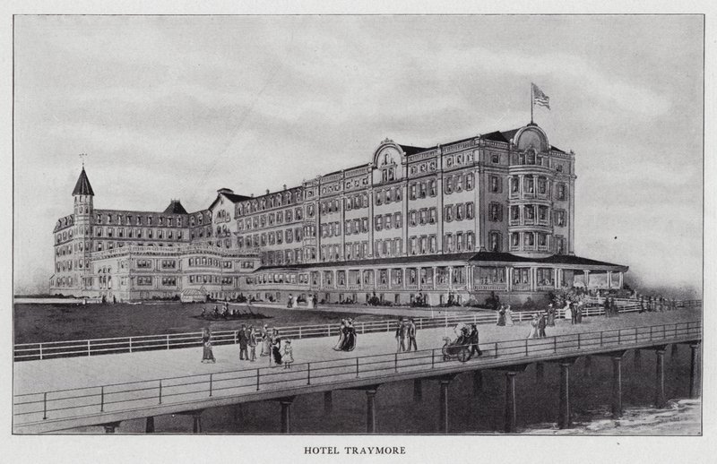 Hotel Traymore (s/hvitt bilde) av American Photographer (after)