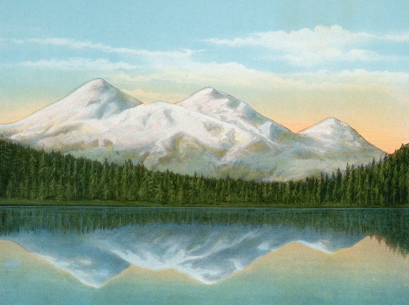 The Three Sisters, Oregon (bilde) av American Photographer (after)