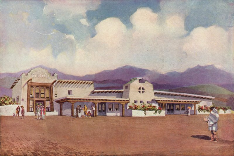 El Ortiz, Lamy, New Mexico (farget bilde) av American Photographer