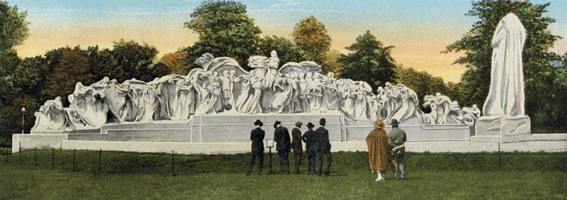 Fountain of Time, Washington Park (farget bilde) av American Photographer