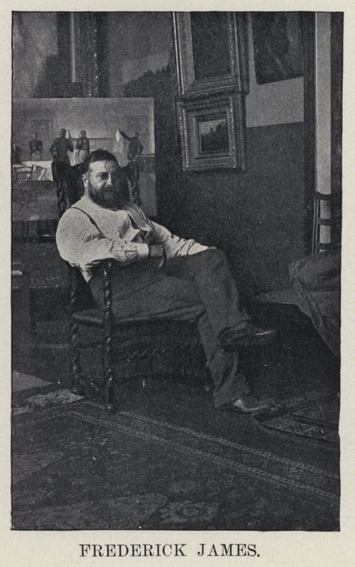 Frederick James (s/hvitt bilde) av American Photographer