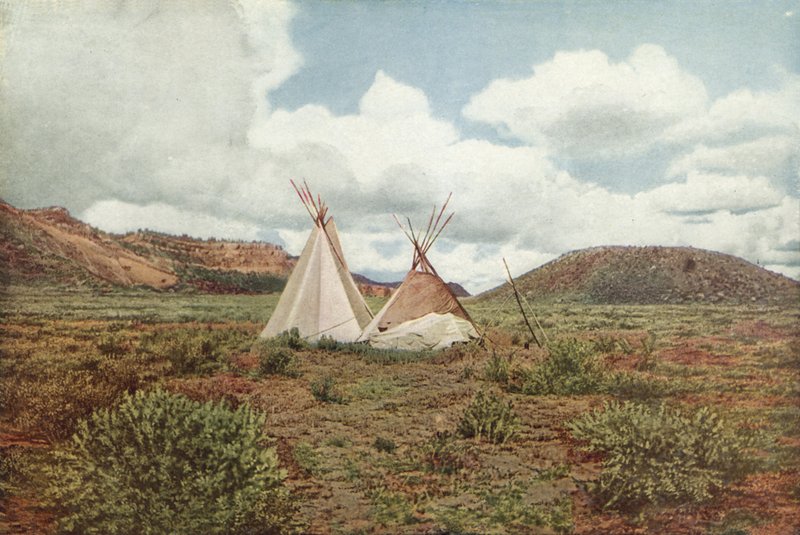 I Apache Land, Arizona (farget bilde) av American Photographer
