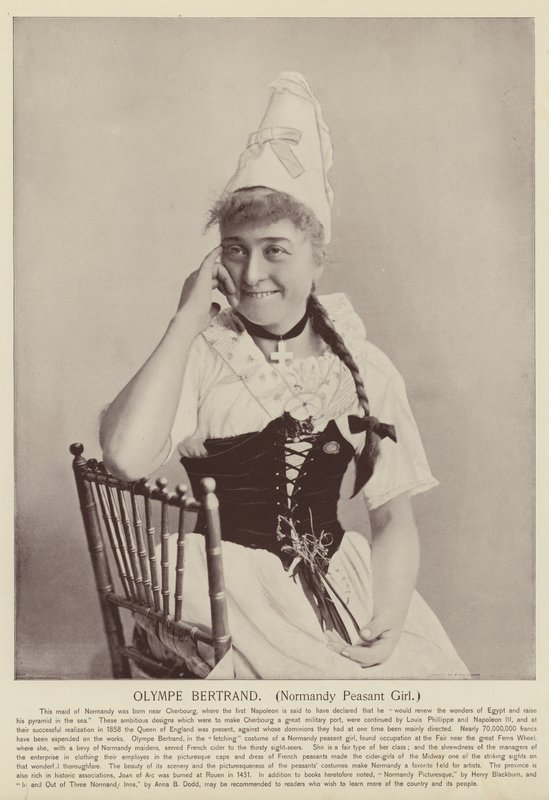 Olympe Bertrand, bondepike i Normandie av American Photographer