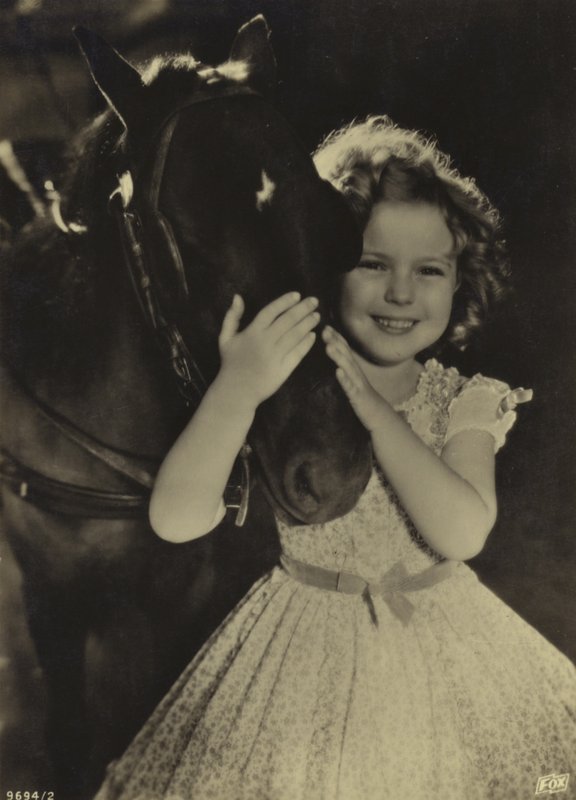 Shirley Temple , amerikansk skuespiller og filmstjerne av American Photographer