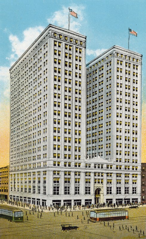 The Burnham Building (farget bilde) av American Photographer