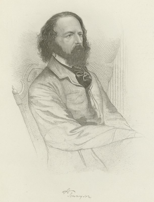 Alfred, Lord Tennyson av American School