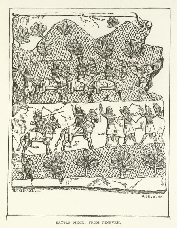 Battle Piece; fra Nineve av American School