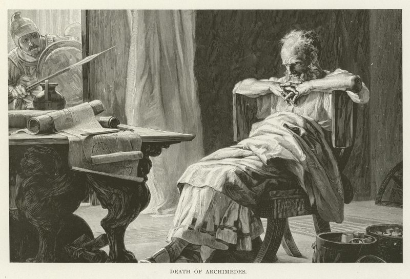 Archimedes død av American School