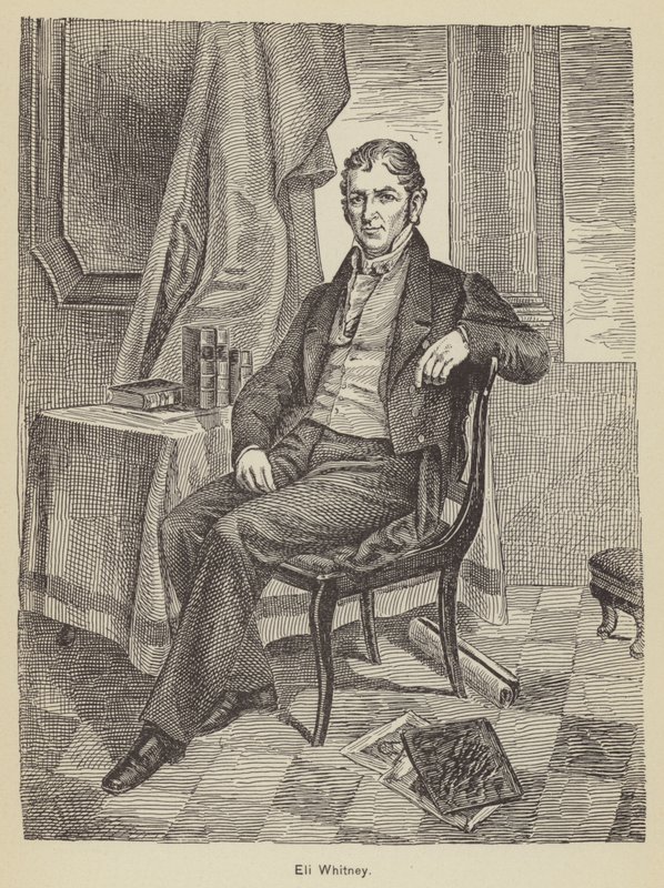 Eli Whitney (gravering) av American School