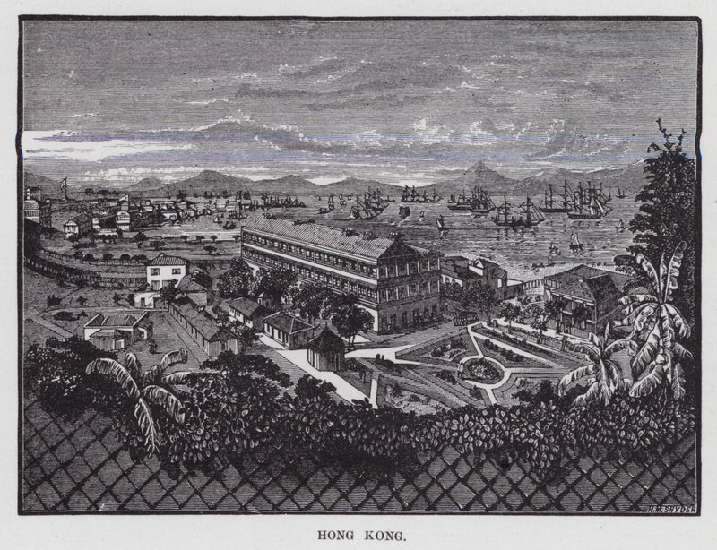 Hong Kong (gravering) av American School