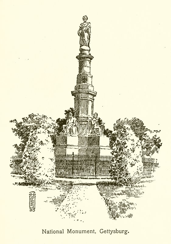 Nasjonalmonument, Gettysburg av American School