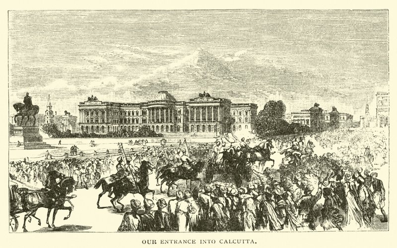 Inngangen vår til Calcutta av American School