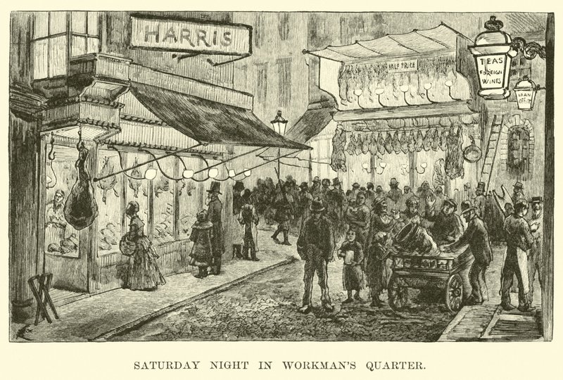 Lørdag kveld i Workmans Quarter av American School