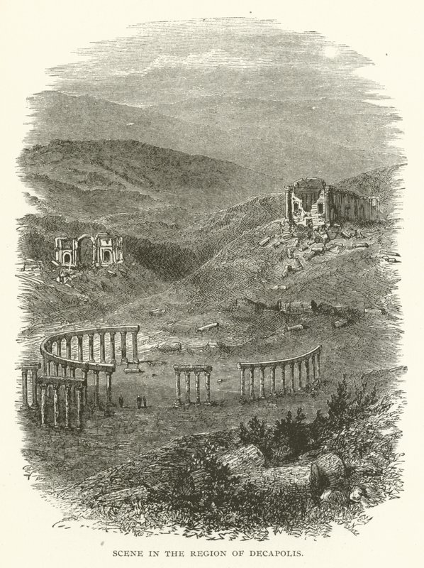 Scene i regionen Decapolis av American School
