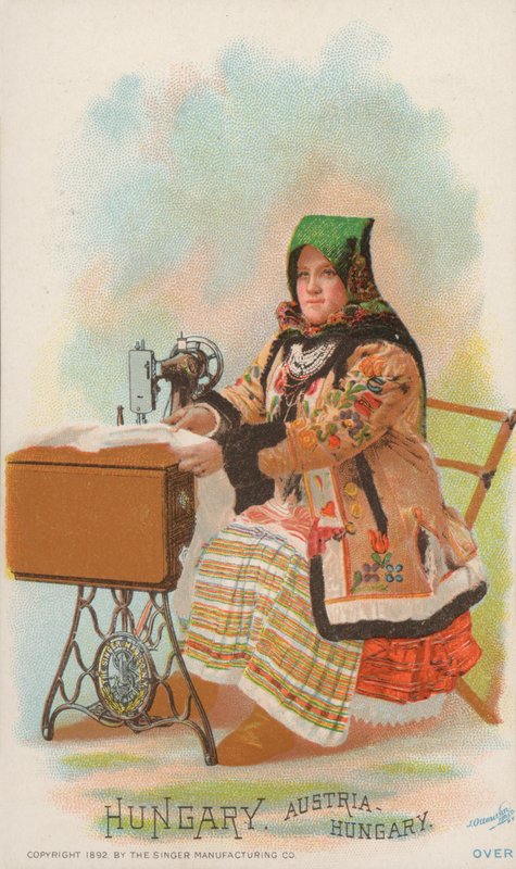 Symaskin, Ungarn, Østerrike-Ungarn av American School