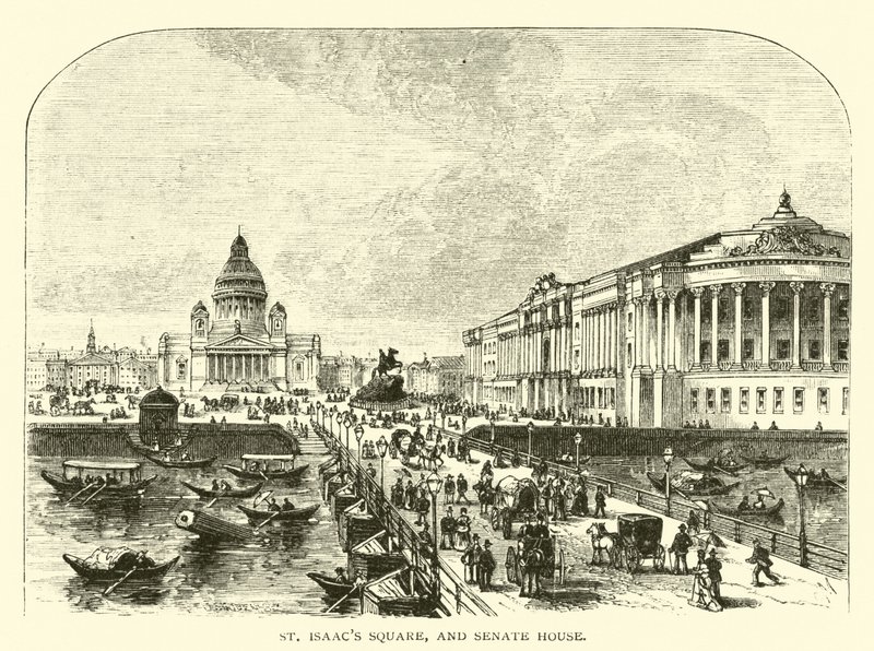 St Isaacs Square og Senatets hus av American School