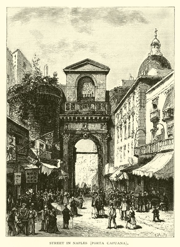 Gate i Napoli, Porta Capuana av American School