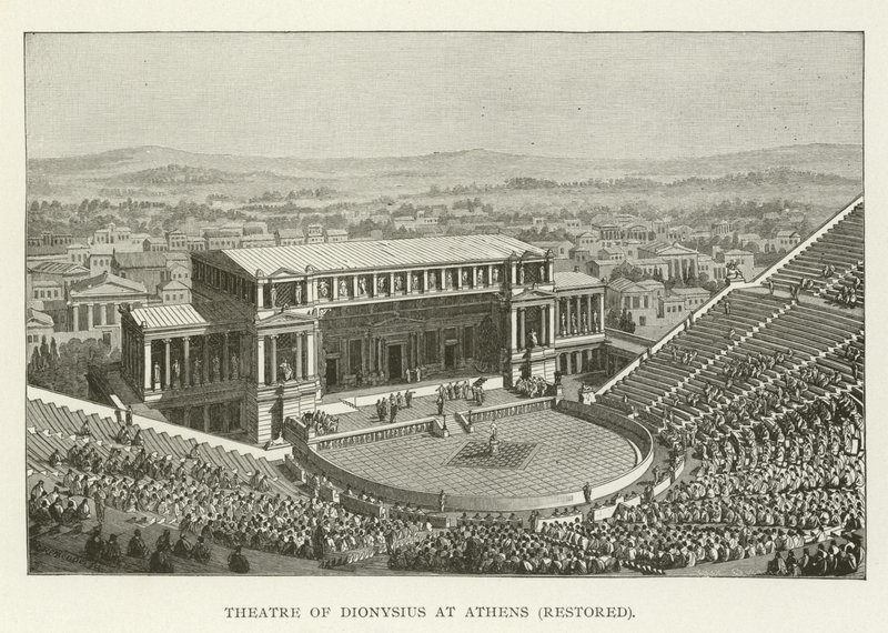 Dionysius teater i Athen, restaurert av American School