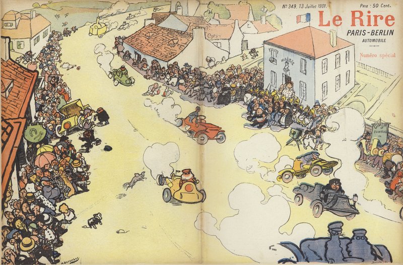 Illustrasjon for Le Rire av Andre Devambez